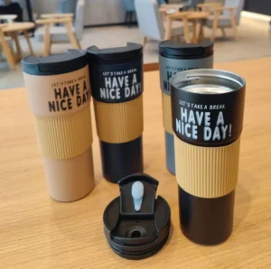 CozyCup Insulated Mug with Lid